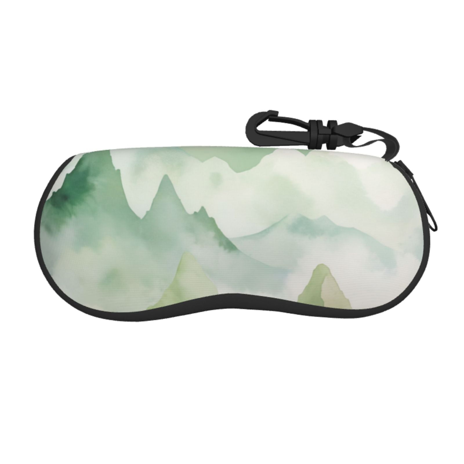 Mountain Mists Eyeglasses Case Neoprene Sunglasses Case With Belt Clip
