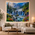 thumbnail image 1 of Mountain Multi Tiered With Waterfall As, Mystical Fantasy for Space Lovers, Galaxy Room Decor, Mother's Day Gift, Tapestry Wall Hanging for Bedroom and Living Room, 1 of 7