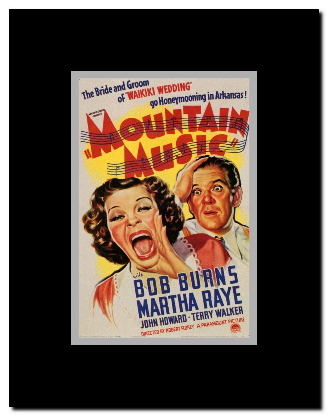 Mountain Music Framed Movie Poster