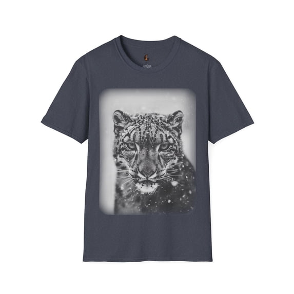 Mountain Mystic Snow Leopard Tee - Comfort Wear and Wildlife Care