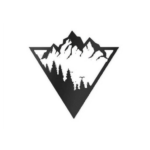 Mountain Nature - Metal Wall Art