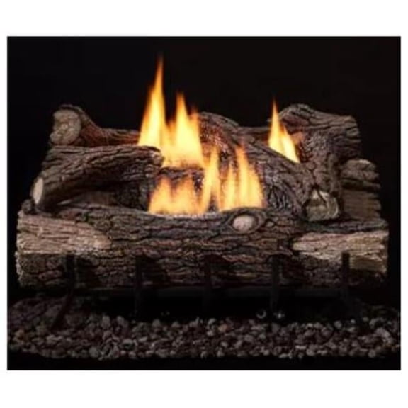Mountain Oak Log Set - 18 in. - Vent Free - Refractory Logs