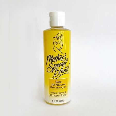 Mountain Ocean Mother's Special Blend All Natural Skin Toning Oil, 8 Oz