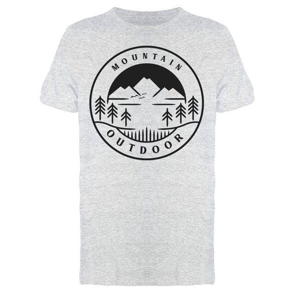 Mountain Outdoor T-Shirt Men -Image by Shutterstock, Male Medium