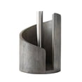 thumbnail image 1 of Mountain Paper Towel Holder Countertop with Mango-Wood Round Base and Iron Holders, Wooden Paper Towel Holder, Effortless One-Hand Tearing, Holds Jumbos and Mega-Rolls for Living Room, Kitchen, 1 of 3