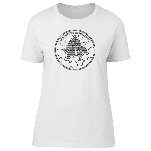 Mountain Peak Above The Clouds T-Shirt Men -Image by Shutterstock, Male Large