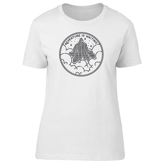 Mountain Peak Above The Clouds Tee Men's -Image by Shutterstock