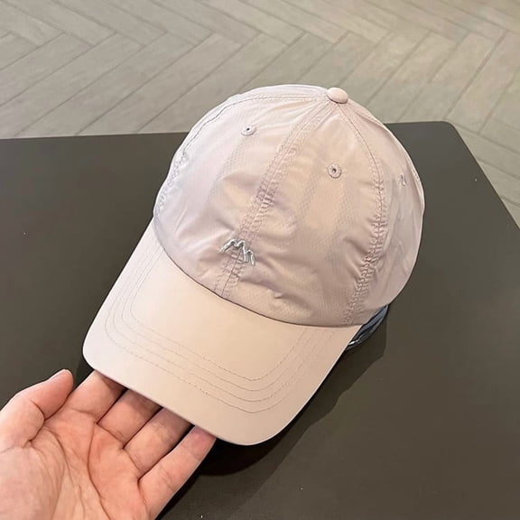 Mountain Peak Hat, Quick Dry Running Cap Cooling Breathable Baseball Cap, Adjustable Hiking Hat with Long Brim