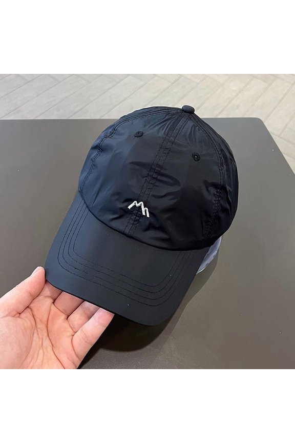 Mountain Peak Hat, Quick Dry Running Cap Cooling Breathable Baseball Cap, Adjustable Hiking Hat with Long Brim