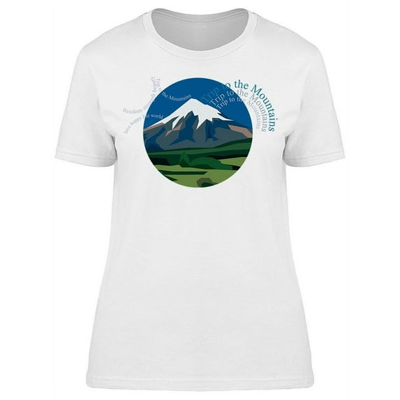 Mountain Peaks Peru T-Shirt Women -Image by Shutterstock, Female x-Large