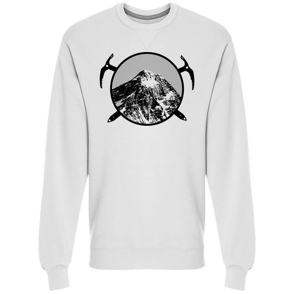 Mountain Pick Graphic Sweatshirt Men -Image by Shutterstock, Male XX-Large
