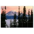 thumbnail image 1 of Mountain Picture Ceramic Tile Mural Kitchen Backsplash Bathroom Shower, 405563-M, 1 of 3
