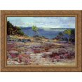 thumbnail image 1 of Mountain Pinks in Bloom, Medina Lake, Southwest Texas 24x20 Gold Ornate Wood Framed Canvas Art by Onderdonk, Robert Julian, 1 of 2