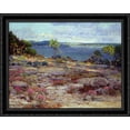 thumbnail image 1 of Mountain Pinks in Bloom, Medina Lake, Southwest Texas 36x28 Large Black Ornate Wood Framed Canvas Art by Robert Julian Onderdonk, 1 of 2