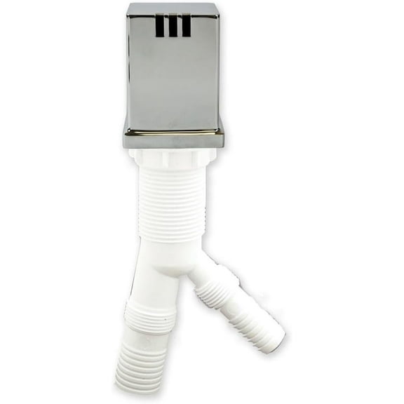 Mountain Plumbing MT500U-CPB Polished Chrome Universal Universal Air Gap Unit (Square Cover)