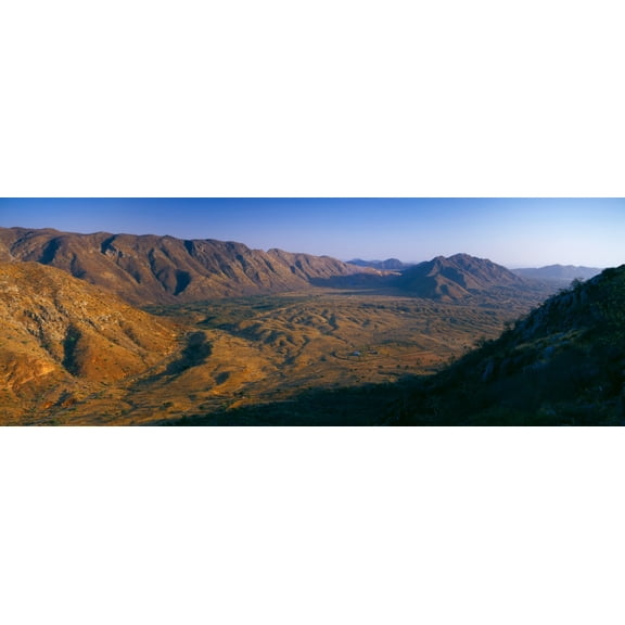 Mountain Range Rajasthan India Canvas Art - Panoramic Images (36 x 12)