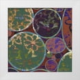 thumbnail image 1 of Mountain, Ricki 12x12 White Modern Wood Framed Museum Art Print Titled - B-Jeweled Deco I, 1 of 4