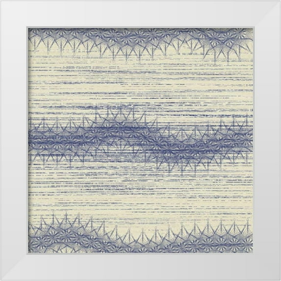 Mountain, Ricki 12x12 White Modern Wood Framed Museum Art Print Titled - Spiro Striations I