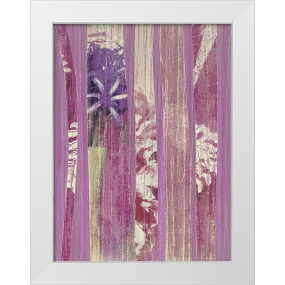 Mountain, Ricki 12x14 White Modern Wood Framed Museum Art Print Titled - Whitewash I
