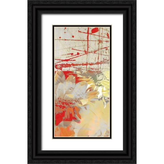 Mountain, Ricki 14x24 Black Ornate Wood Framed with Double Matting Museum Art Print Titled - White Wonders I