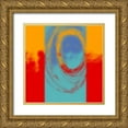 thumbnail image 1 of Mountain, Ricki 15x15 Gold Ornate Wood Framed with Double Matting Museum Art Print Titled - Surfs Up I, 1 of 4