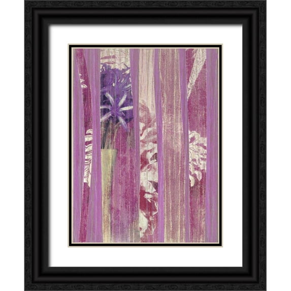 Mountain, Ricki 19x24 Black Ornate Wood Framed with Double Matting Museum Art Print Titled - Whitewash I