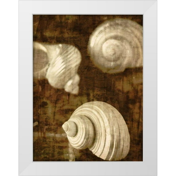 Mountain, Ricki 19x24 White Modern Wood Framed Museum Art Print Titled - Pastel Quadrants I