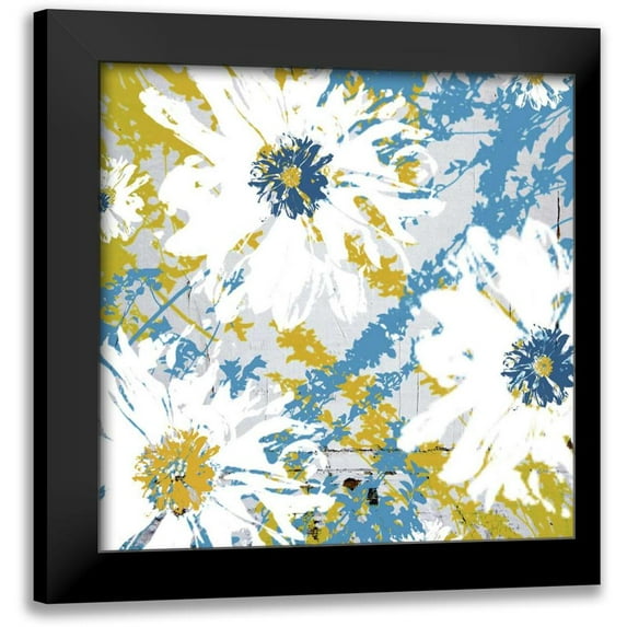 Mountain, Ricki 20x20 Black Modern Framed Museum Art Print Titled - Abstract Pop I