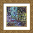 thumbnail image 1 of Mountain, Ricki 26x26 Gold Ornate Wood Framed with Double Matting Museum Art Print Titled - B-Jeweled Deco III, 1 of 4