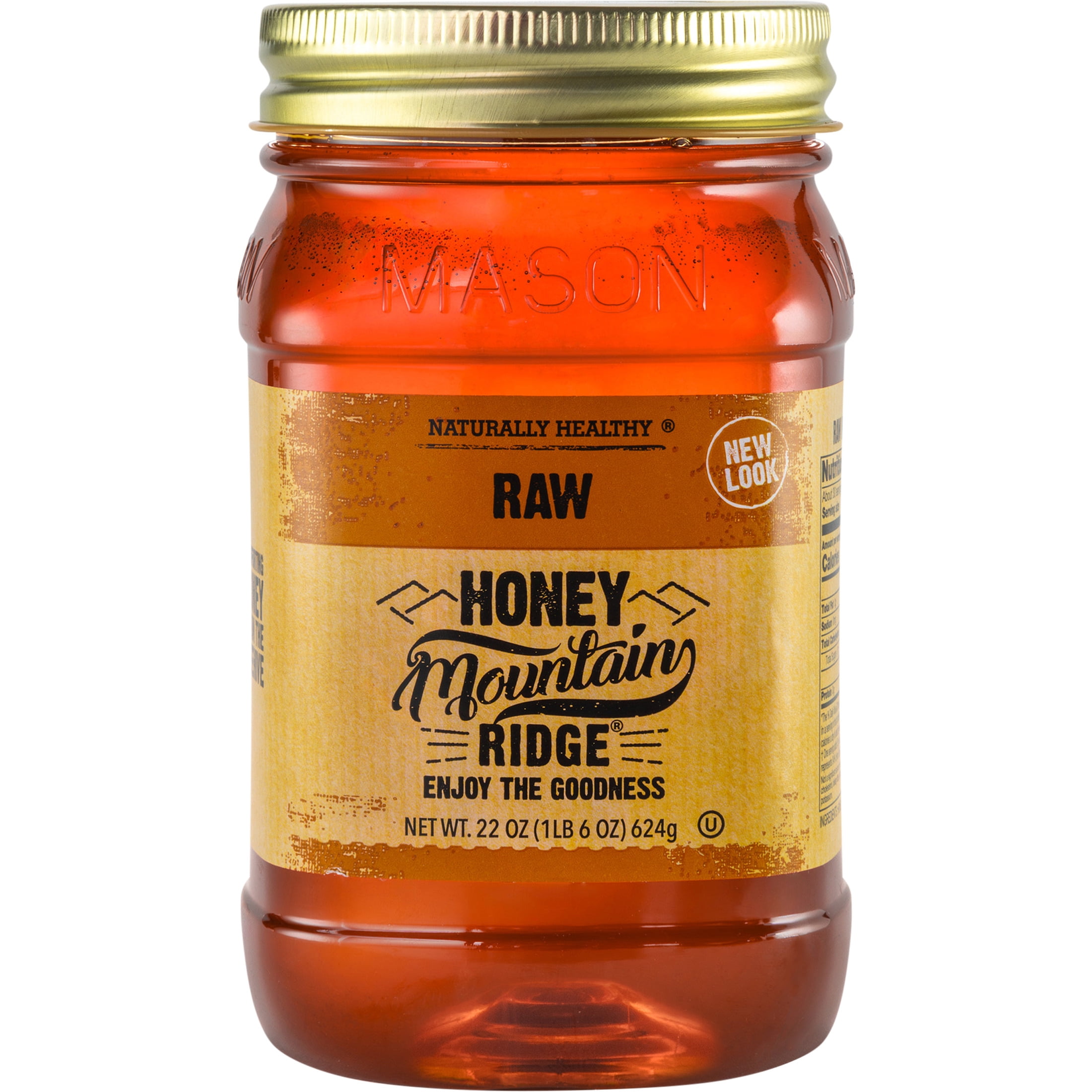 Mountain Ridge Raw Honey 22 oz