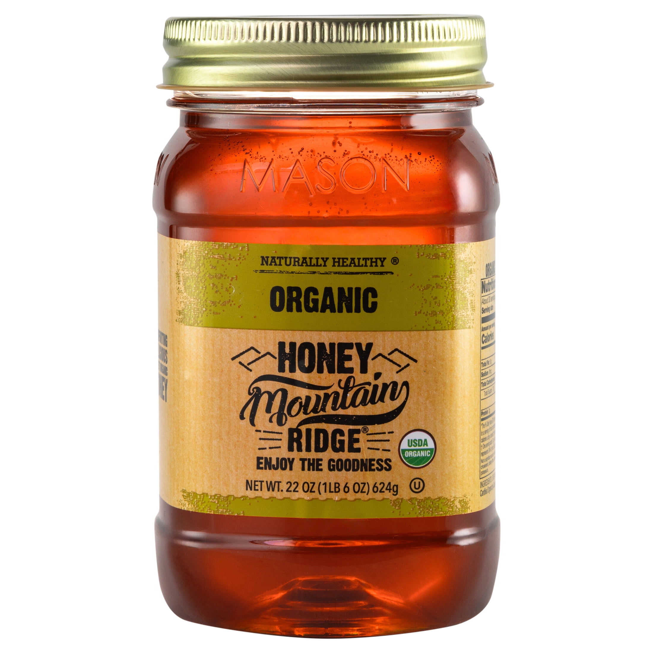 Mountain Ridge Raw Honey 22 oz