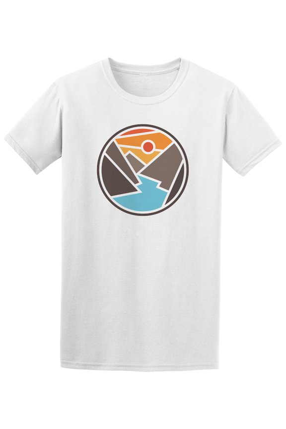 Mountain River Graphic T-Shirt - Image by Shutterstock, Male Large