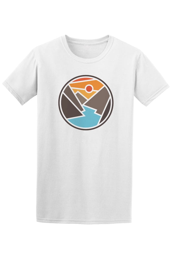 Mountain River Graphic T-Shirt - Image by Shutterstock, Male Small