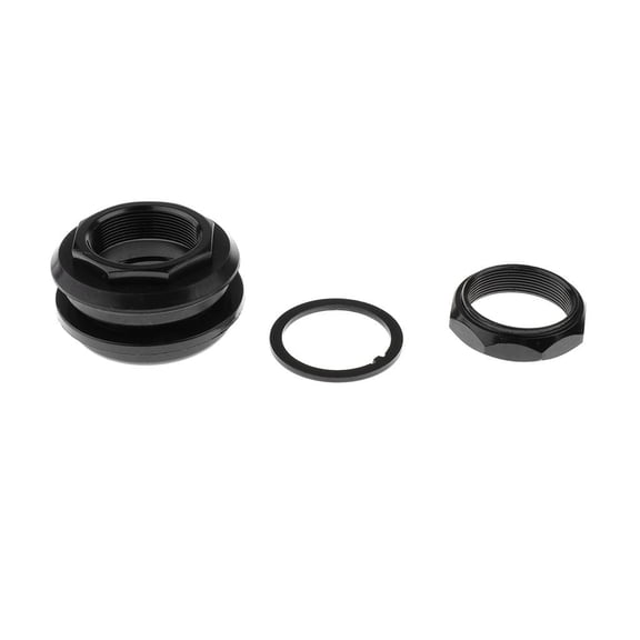 Mountain Road Bike Threaded Integrated Headset 1 1/8"""""""""""""""" Bearing Headset Black