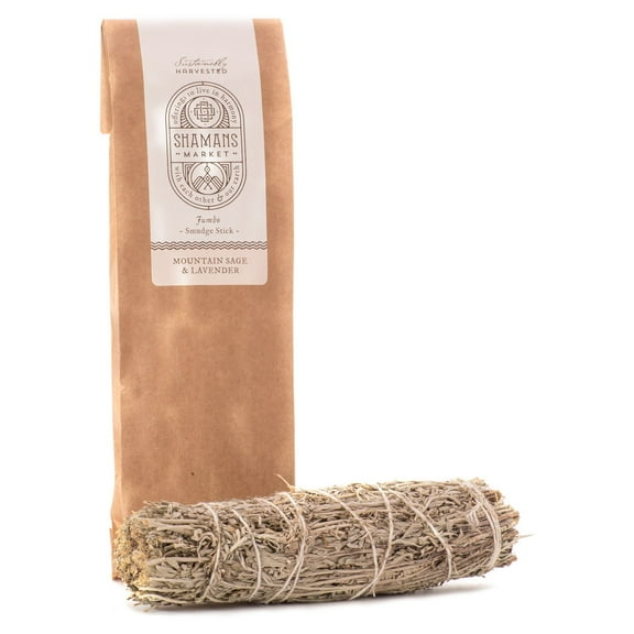Mountain Sage & Lavender Large Smudge Sticks 8-9 in.