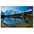 thumbnail image 1 of Mountain Scene Ceramic Tile Mural Kitchen Backsplash Bathroom Shower, 405629-S64, 1 of 3