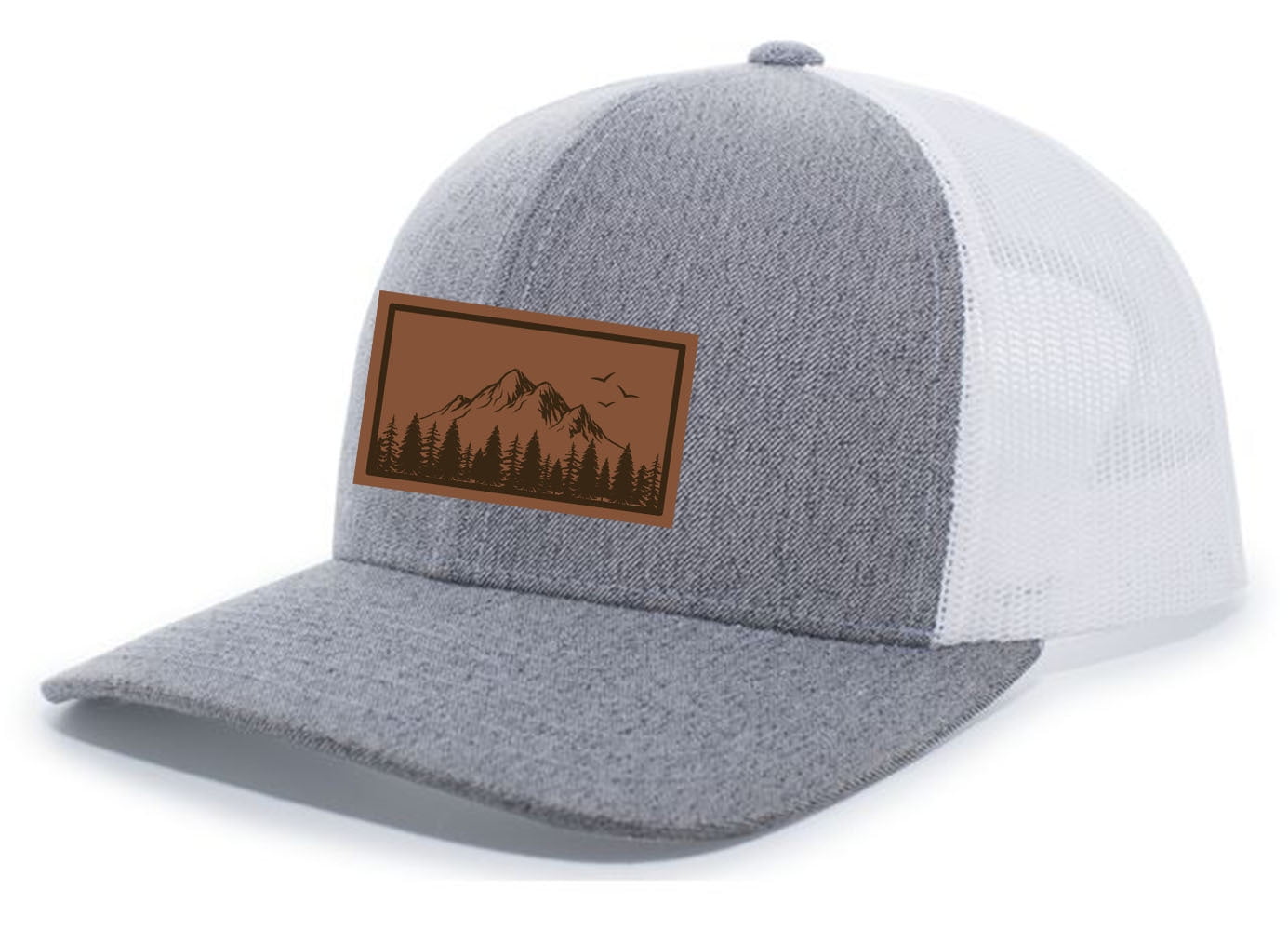 LARIX Trucker Hat Men - Tamarack Mountain - Mesh Baseball Snapback