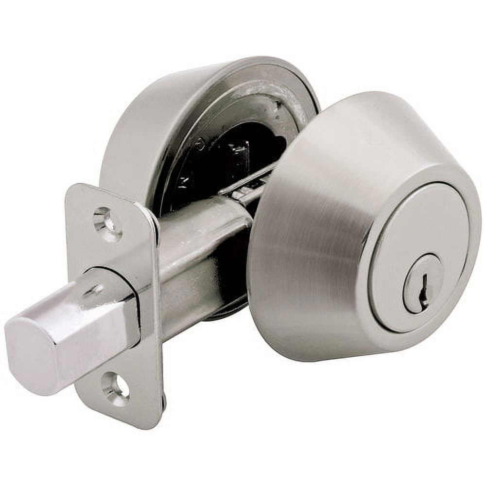 Mountain Security Double Cylinder Deadbolt, Stainless Steel Finish