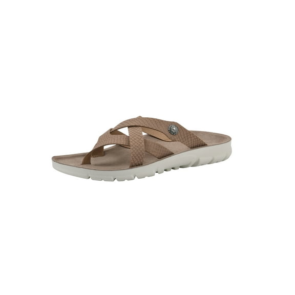 Mountain Sole Women's Bonny Slip-On Footbed Sandal with Contoured Footbed