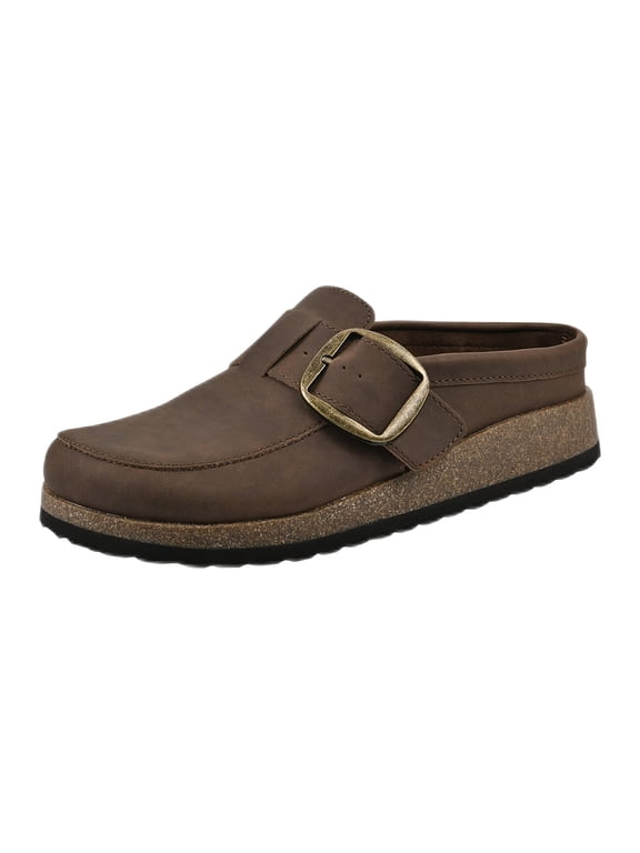 Women's Comfort Buckle Clog