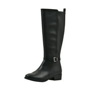 Mountain Sole Women's Wide Width Tall Riding Boot with Wide Calf