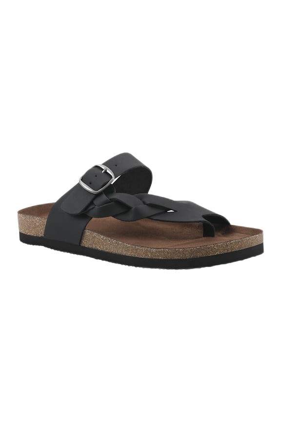 Women's Braided Footbed Comfort Sandal