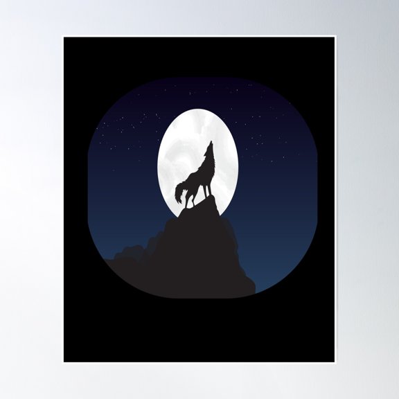 Mountain Splash Poster Wall Art, Modern Wall Decor, 8x12 UNFRAMED