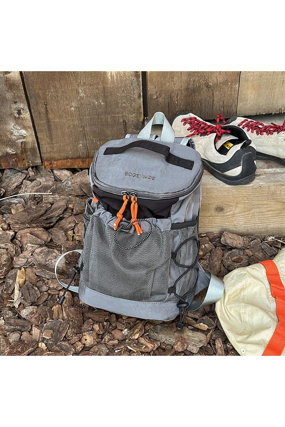 Mountain Style Outdoor Lightweight Backpack, Women's Japanese Contrasting Hiking, College Student Backpack, Mini Backpack for Travel