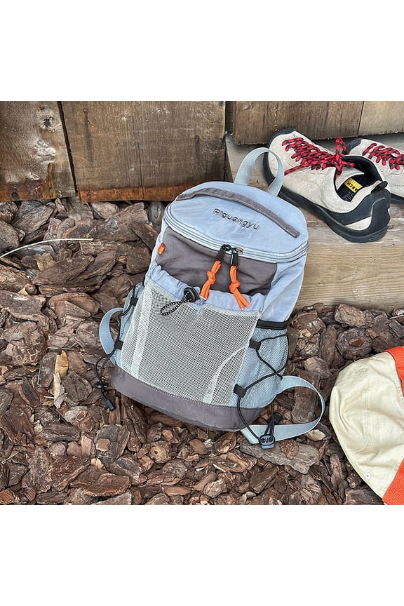 Mountain Style Outdoor Lightweight Backpack, Women's Japanese Contrasting Hiking, College Student Backpack, Mini Backpack for Travel