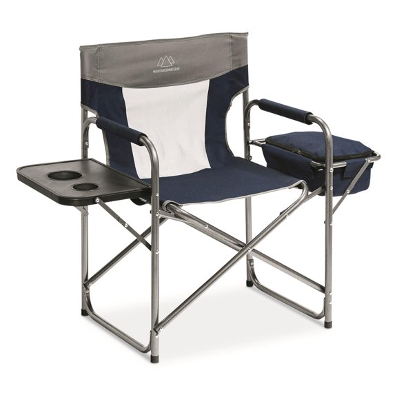 Mountain Summit Gear Cooler Chair Navy/Gray