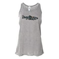 thumbnail image 1 of "Mountain Tank Top, Mountain Trout, Fishing Tank, Fly Fishing Racerback, Soft Bella Canvas, Sublimation, Women's Fishing Shirt, Mountain Girl, Athletic Grey, SMALL", 1 of 1