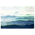 thumbnail image 1 of Mountain Tops Painting Print on Wrapped Canvas, 1 of 7