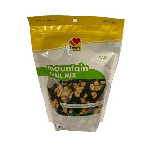 Mountain Trail Mix 4g Protein, Gluten free, 16 oz, 2 Pack