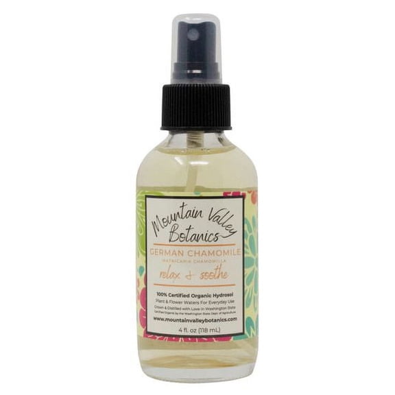 Mountain Valley Botanics Hydrosol, German Chamomile, Organic-4 oz